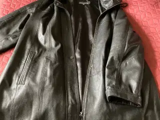 Læder jakke/Frakke
