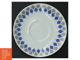 Lyngby porcelænslys plader fra Lyngby (str. Ø. 15 cm. 5 styk)