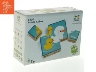 Puslespil terninger fra PlanToys (str. 19x8x14 cm)