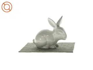 Kanin-sparegris i porcelæn (str. LBH:17x7,5x15cm)