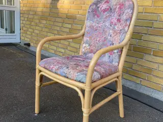Rattan spisebordsstole