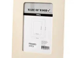 Ramme, str. 16x21,5x0,8 cm, 3stk./ 1 pk.