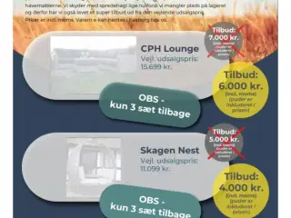 Havemøbler sælges 
