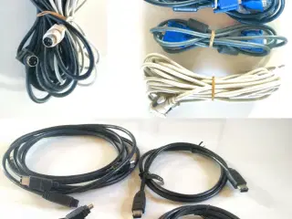 Kabler, audio kable, adapter, converter