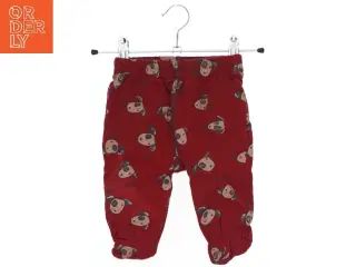 Røde bukser med hundemotiv fra H&M (str. 56)