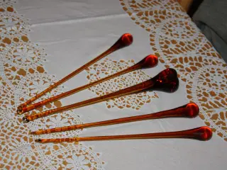 Glasophæng / dråber 25,5 cm 