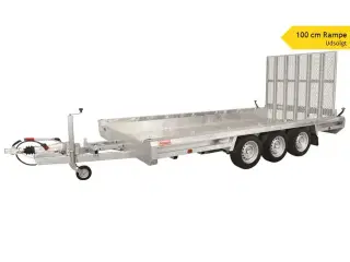 0 - Hulco Terrax 3 3500-394 Maskintrailer   Terrax Maskintrailer i høj kvalitet