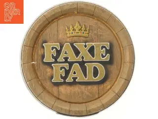 Vintage Faxe Fad vægdekoration fra Faxe Fad (str. Ø 44x5 cm)