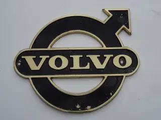 Volvo skilt stort til gl veteran lastbil