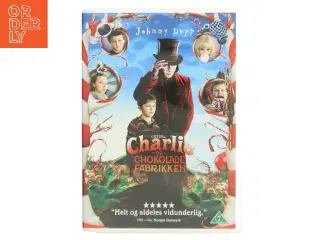 Charlie og chokoladefabrikken med Johnny Depp (DVD)