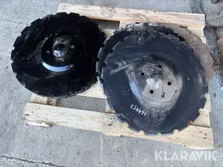 Tallerkner Väderstad Carrier SPH 21 C V55 8 styk.