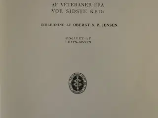 minder fra 64 af veteraner fra vor sidste krig, ud