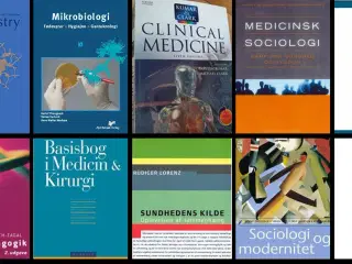 Bogsalg af forskellige studiebøger