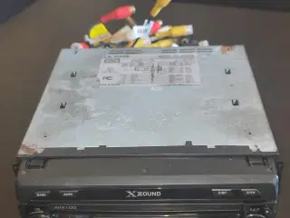XZound AVX100 Multimedia HU Flipskærm 
