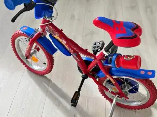 Spiderman cykel 12”
