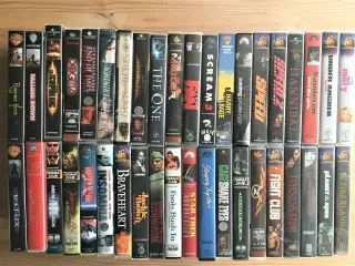 VHS film, 140 stk.