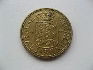 Grønland Variant flot 1 kr 1926 4.3-H1