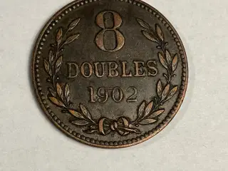 8 Doubles Guernsey 1902