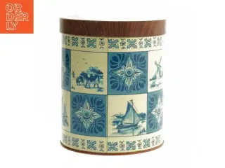 Vintage Eduscho opbevaringsdåse (str. 14,5 cm)