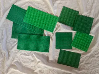 LEGO - Grønne baseplates / byggeplader