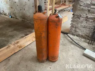 Gasflasker 2 styk
