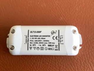 Electronic LED converter