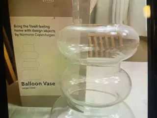 Ballonvase large klart glas