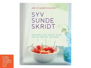 Sund og i balance med syv sunde skridt af Anette Harbech Olesen (Bog)