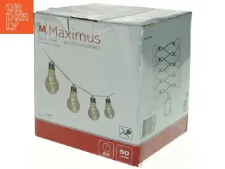 Dekorationslys med batteri fra Maximus (str. 2,7 m)