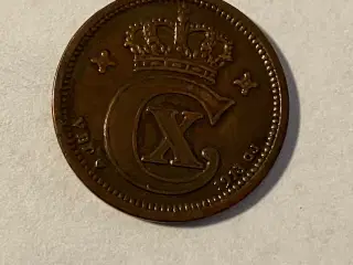 2 Øre 1913 - Renset