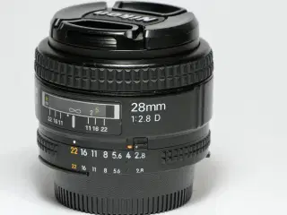 Nikon AF 28mm f/2.8 D -  Prime objektiv