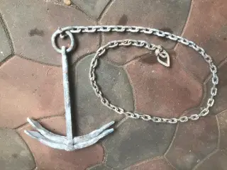 Anker med kæde