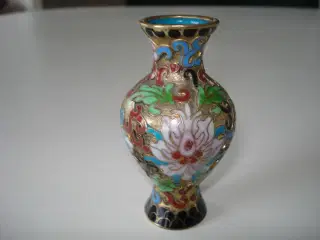 Kinesisk Cloisonne vase