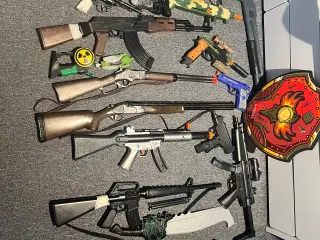 Gevær og pistoler