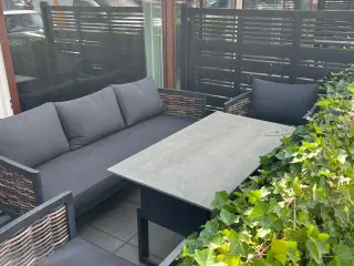 Jutlandia udendørs lounge sæt 