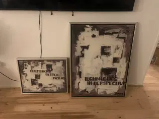 2 billeder sælges samlet.