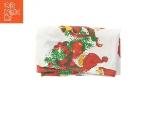 Juledug med nissemotiv (str. 145x130 cm)