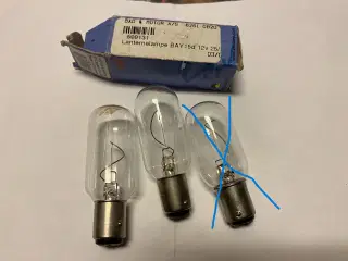 Lanternepærer, 12v, 25W