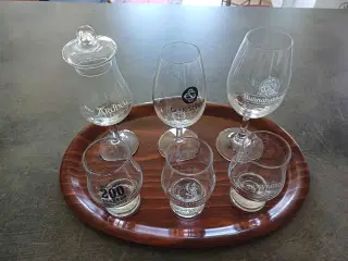 6 Whiskyglas assorteret