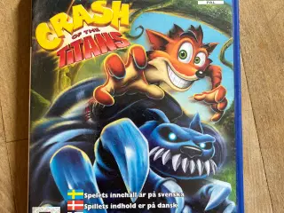 PS2 Spil Crash Of The Titans