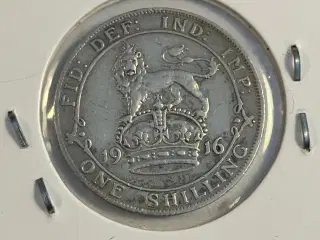 One Shilling 1916 England