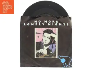No More Lonely Nights single vinyl
