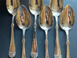 Spiseskeer i totårnet sølv SCFmønster