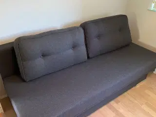 Sovesofa, fleksibel løsning