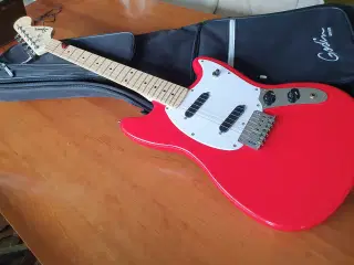 Guitar Squier Sonic Mustang MN Torino Red + gigbag