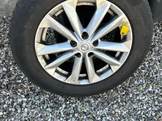 Alu fælge vinter dæk passe bla på Nissan qashqai