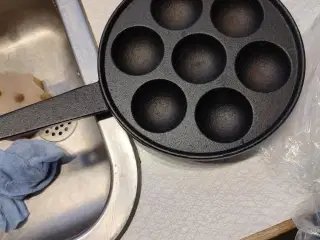 Støbejern pande til salg