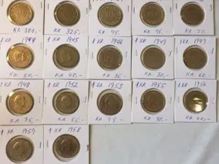 Gule 1 kroner