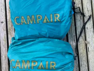 Soveunderlag med indb. Fodpumpe