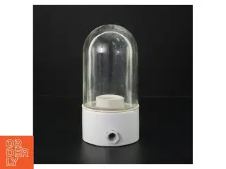 Udendørs lampe med glaskuppel (str. H. 20 cm. ø. 10 cm)